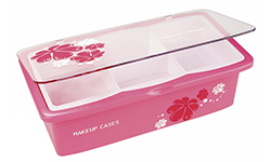Colorful make-up box 